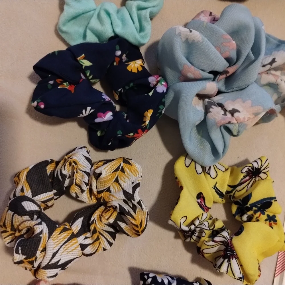 Hair Accessories Bundle Scrunchies 12 piece